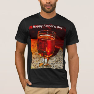 T-shirt Un verre de bière pour la fête des pères