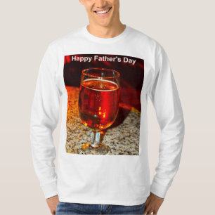 T-shirt Un verre de bière pour la fête des pères