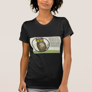 T-shirt un vieux hibou sage