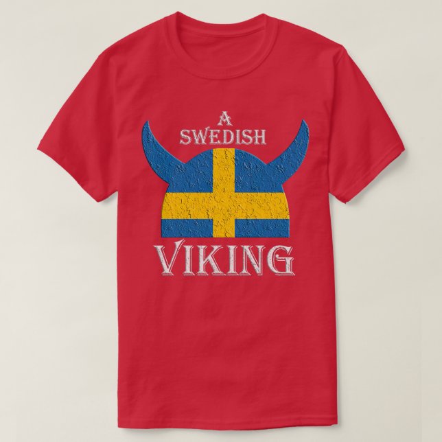 T-shirt Un Viking suédois (Design devant)