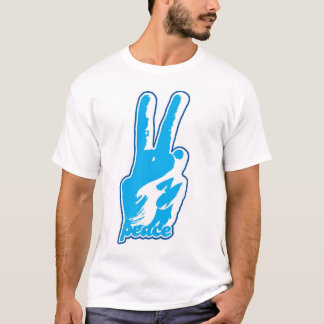 T-shirt Un-Ville vers le bas… - Bleu de lt