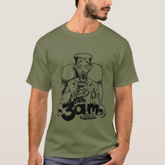 T-shirt Un vrai joueur ne dort jamais