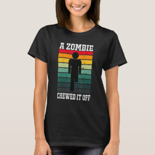 T-shirt Un Zombie L'A Dégagé