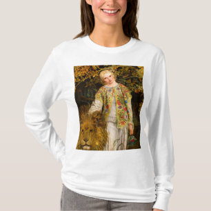 T-shirt Una et le Lion, 1860 par William Bell Scott
