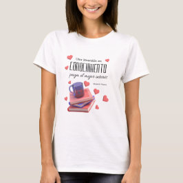 T-shirt una inversion en conocimiento paga el mejor intere