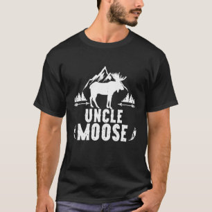 T-shirt Uncle Moose Matching Famille Camping Randonnée T-s