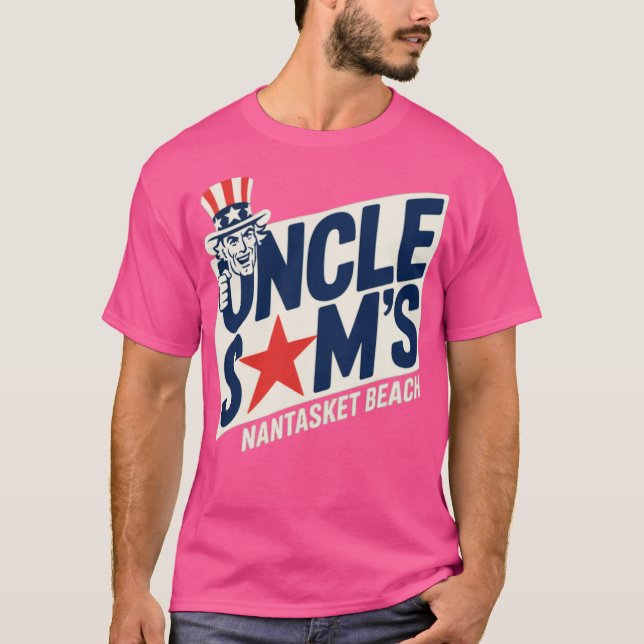 T-shirt Uncle Sam's Nantasket Beach Hull, MA (2) (Devant)