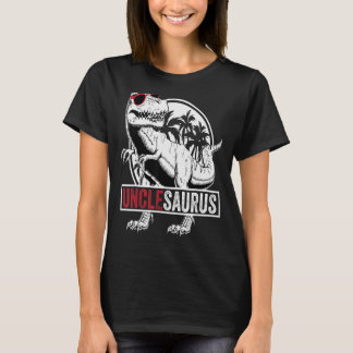 T-shirt Uncle Saurus rex Hommes Fête des pères Famille Cor