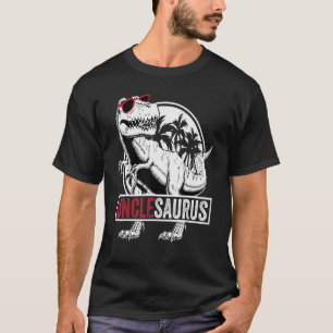 T-shirt Uncle Saurus rex Hommes Fête des pères Famille Cor