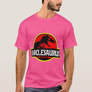 T-shirt Unclesaurus Re Oncle Drôle s rétro