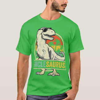 T-shirt Unclesaurus Rex Dinosaur Oncle Saurus Famille Matc