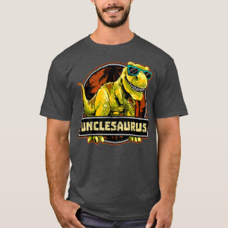 T-shirt Unclesaurus T rex Uncle Saurus Dinosaur Hommes
