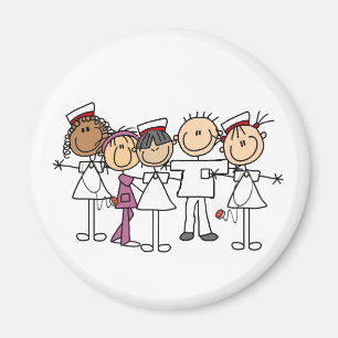 T - Shirt und Geschenke der Krankenwoche Magnet