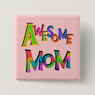 T - Shirt und Geschenke der phantastischen Mama Button