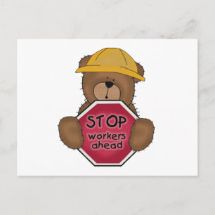 T - Shirt und Geschenke für Bären Postkarte