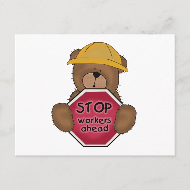 T - Shirt und Geschenke für Bären Postkarte (Vorderseite)