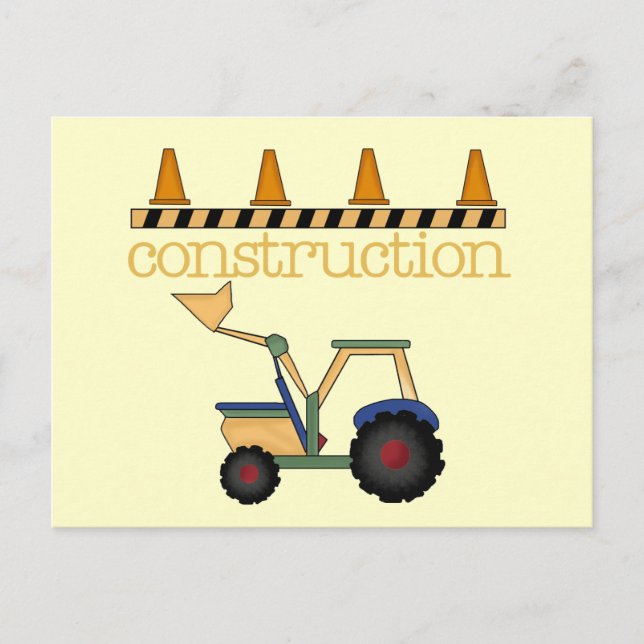 T - Shirt und Geschenke für den Bucketloader Postkarte (Vorderseite)