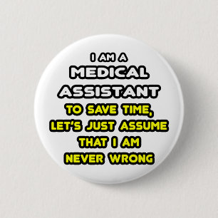 T - Shirt und Geschenke für die lustige medizinisc Button