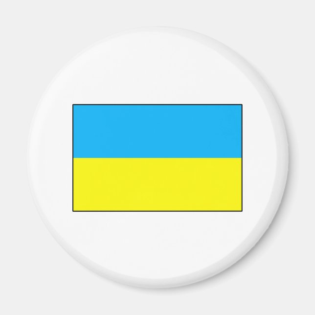 T - Shirt und Geschenke für die Ukraine Magnet (Vorne)