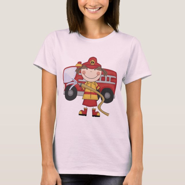 T - Shirt und Geschenke für Feuerwehrleute (Vorderseite)
