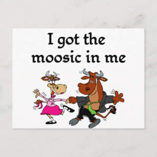 T - Shirt und Geschenke für Musiker oder Tänzer Postkarte