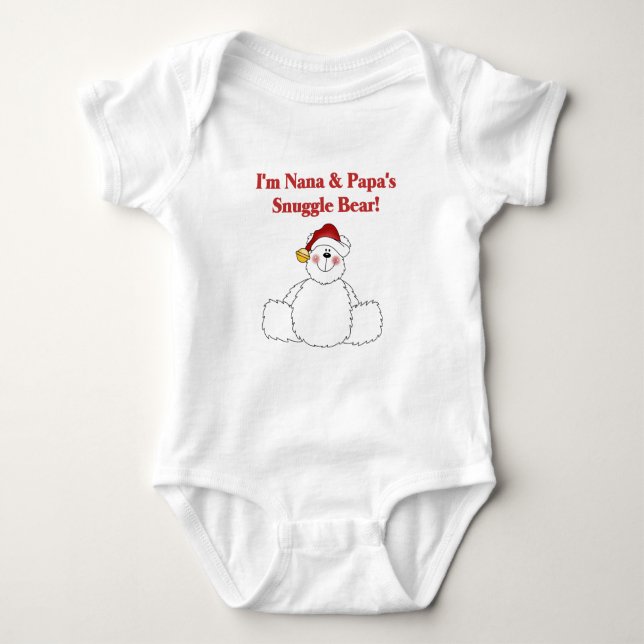T - Shirt und Geschenke für Nana und Papa (Vorderseite)