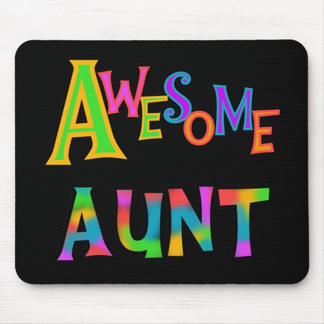 T - Shirt und Geschenke für phantastische Tante Mousepad (Vorne)
