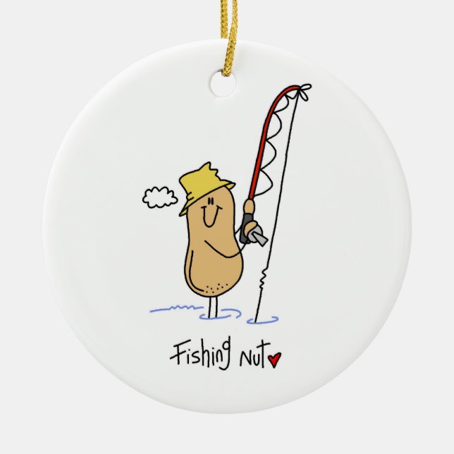 T - Shirt und Geschenke für Schalenfrüchte Keramikornament (Vorne)