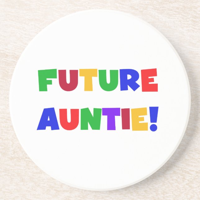 T - Shirt und Geschenke von Future Tantys Primärfa Sandstein Untersetzer (Vorne)