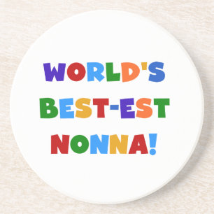 T - Shirt und Geschenke zu den schönsten Nonna-Bri Sandstein Untersetzer