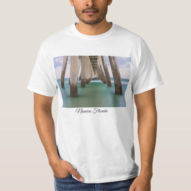 T-shirt Under Navarre Beach Pier (Devant)
