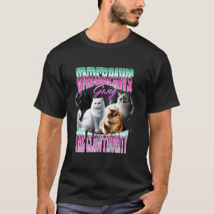 T-shirt Underpaws Gang The Clawthority Bootleg Cat Gang Fu