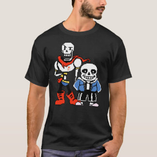 T-shirt Undertale - Sans et Papyrus
