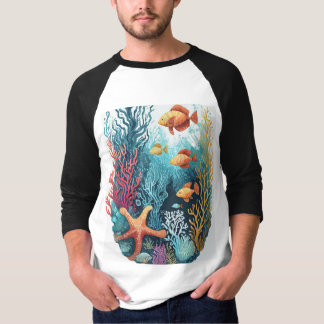 T-shirt Underwater Sea