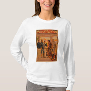 T-shirt Une affiche de jeu de l'Arizona CowboyWestern