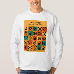T-shirt Une Afrique – Adinkra – Ghana -