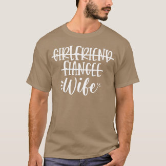 T-shirt Une amie Fiancée Femme Amusante Mère Fille Fête