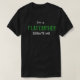 T-shirt Une approche plus plate à la chemise athée (Design devant)