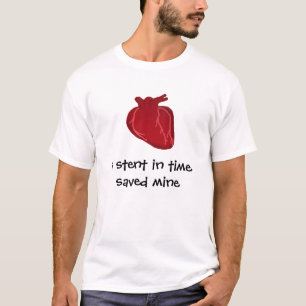 T-shirt une armature intra-artérielle à temps