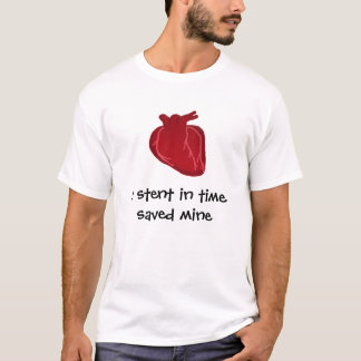 T-shirt une armature intra-artérielle à temps