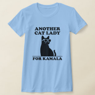 T-shirt Une autre dame de chats pour Kamala Harris Cool Ch