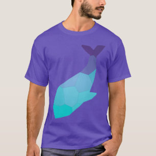 T-shirt Une baleine flottant dans le glacier