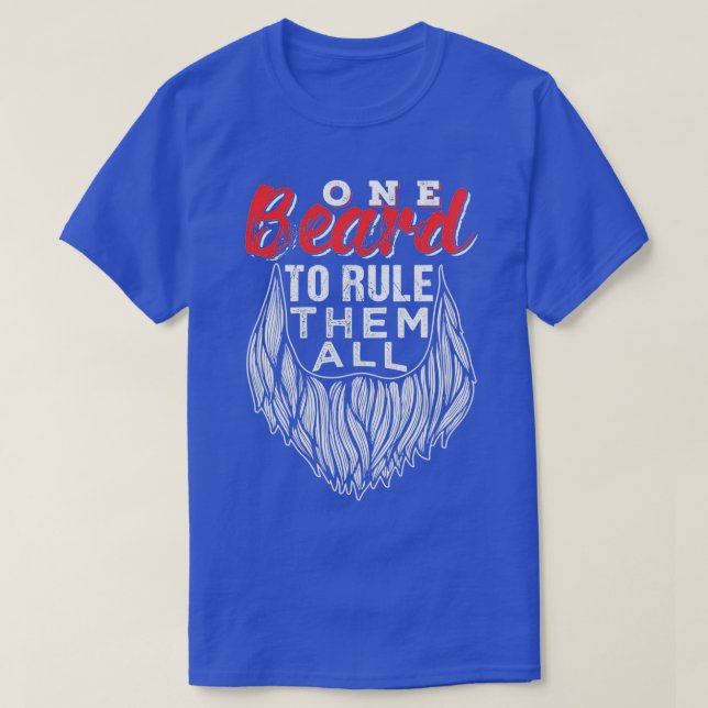 T-shirt Une Barbe Pour Les Régler Tous Les Cadeaux De Fête (Design devant)