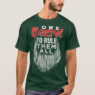 T-shirt Une Barbe Pour Les Régler Toutes Les Fêtes des pèr