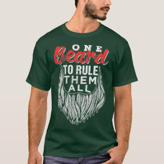 T-shirt Une Barbe Pour Les Régler Toutes Les Fêtes des pèr