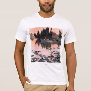 T-shirt Une belle capture par John Clymer