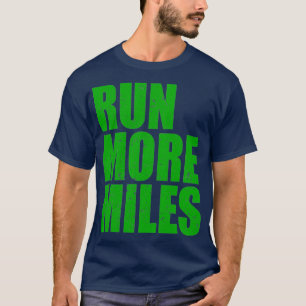 T-shirt Une Belle Course Pour Les Coureurs Dit QuotRun Plu