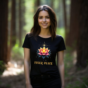 T-shirt Une belle fleur de Lotus de Paix Intérieure