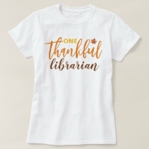Une bibliothécaire reconnaissante pour Thanksgivin