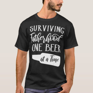 T-shirt Une Bière À La Fois Drôle